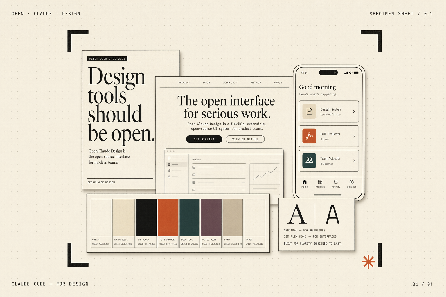 Open Claude Design banner